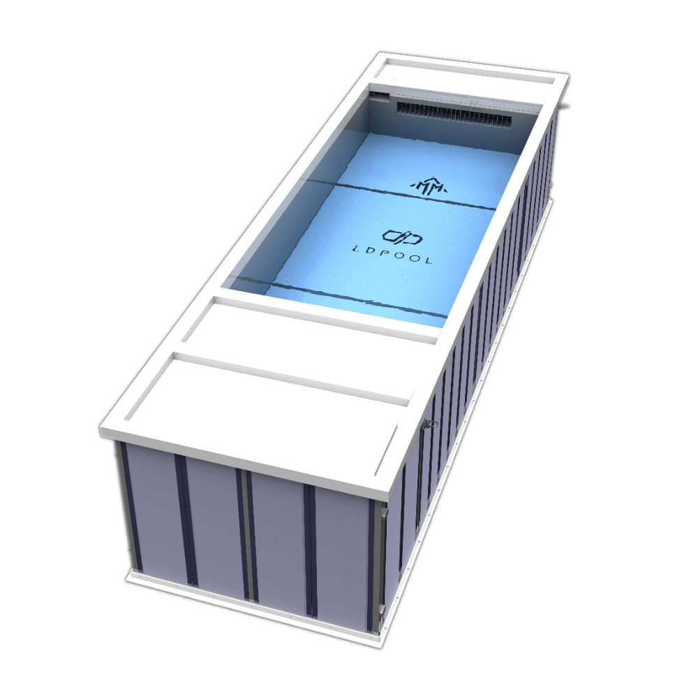 Grafik des LD ESENTIAL Gegenstrompools.